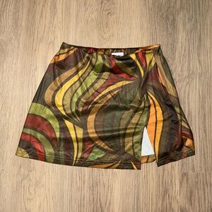 Princess Polly Multicolor Abstract‎ Skirt